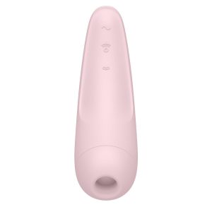 Розовый вакуум-волновой стимулятор Satisfyer Curvy 2+